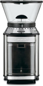 CUISINART Coffee Grinder, Electric Burr One-Touch Automatic Grinder with18-Position Grind Selector, Stainless Steel, DBM-8P1 & 2-Slice Toaster Oven, Compact, White, CPT-122