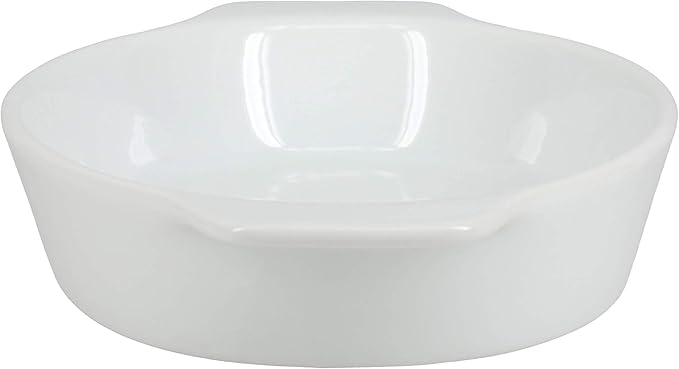 BIA Cordon Bleu Au Gratin Porcelain Baking Dish, Large, White (904998S4SIOC)
