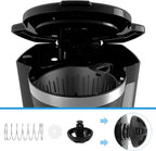 Coffee Machine Brewing Basket Bottom Spring Loaded Stopper Kits Fits For Black+Decker Mr. Coffee Hamilton Parts Number 990117900 990237500 Coffee Machine Accessory 2 Pack