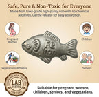 Iron Fish 3 Pack - Food-Grade Reusable Cooking Tool for Adding Natural Iron to Food & Water, Durable Chemical-Free Kitchen Accessory, Easy to Use for Vegans, Athletes, Pregnant Women & Families
