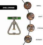 SHINEOFI Macadamia Nut Opener and Walnut Shell Opening Tool, Stainless Steel Labor-Saving Nutcracker Clamp for Kitchen Use, Sturdy Handheld Specialty Gadget for Nut Shell Opening at Home