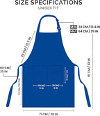 Utopia Kitchen 2 Pack Bib Apron, Adjustable with 2 Pockets, Water and Oil Resistant, Cooking Kitchen Chef Apron for Women Men