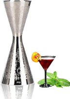 45ml/30ml Jigger for Bartending, Stainless Steel Double Cocktail Jigger with Measurements Inside Bar Alcohol Measuring Tools for Bar Home Bartender Party Wine Drink