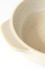 Santo Banko Ware Au Gratin Dish, Small, For One Person Capacity: 9.5 fl oz (270 ml), Heat Resistant, Pottery, Oven Safe, Direct Fire, Microwave, Dishwasher Safe, Stackable, Beige, Made in Japan
