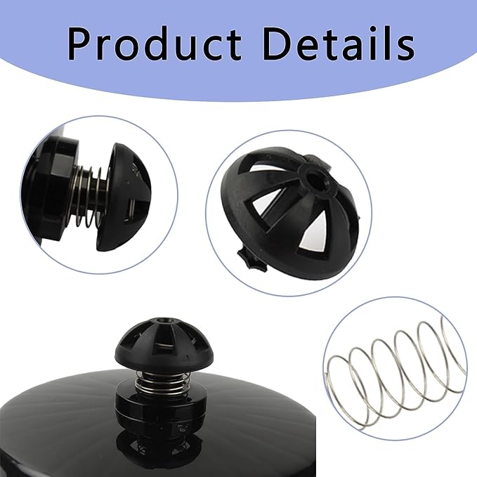 Coffee Machine Brew Basket Bottom Spring Loaded Stopper Kits Replacement Brew Basket For Hamilton Beach Coffee Makers -Fit Models 990117900 990237500 (5 Pcs)