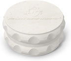 Kozo 2.5" Spice Grinder 2-Piece, Strong Grip By Kozo. (White)