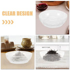 SHOWERORO 4pcs Kitchen Scale Tray Food Bowl with Scale Digital Measuring Bowl Weighing Bowl Weigh Boats Weighing Dish Food Weight Scale Electronic Scale Parts Scale Food Tray Plastic