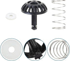 2 Pack Coffee Brew Basket Spring Loaded Stopper Kits Machine, Accessory Part Suitable for Various Models Maker Part
