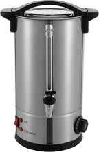 Coffee Urn, 50 Cup Coffee Percolator Commercial Coffee Maker, 8L Stainless Steel Coffee Maker Hot Water Beverage Dispenser Electric Coffee Urn For Catering, Wedding, Party