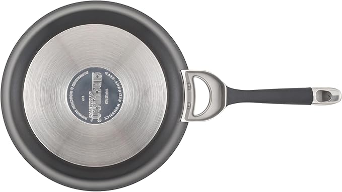 Circulon Symmetry Hard Anodized Nonstick Induction Frying Pan, 8.5-Inch Fry Pan, Black
