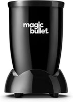 magic bullet Blender Set, 7-Piece Set, 250W Blender and Food Processor, 2 Blending Cups, Cross Blade, Compact Design, Smoothies, Sauces, Silver, MBR-0701AK