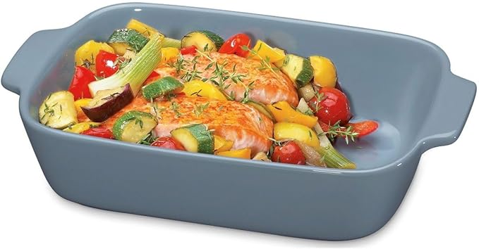 Küchenprofi Porto 2 Qt. Rectangular Gratin Dish | Blue