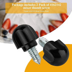 Hubs Attachment Caps And Screw Set Mixer Attachment Caps Mixer Hubs Caps Stand Mixer Repair Set Suitable For 4.5QT-5QT Mixers