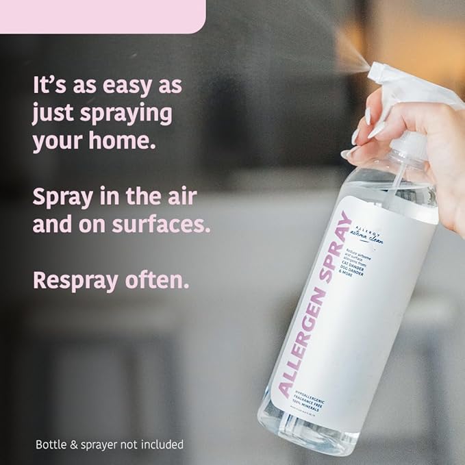 Allergen Spray Concentrate 2 Pack | Use Your Own Bottle | Over 64oz Total