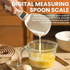 Digital Measuring Spoon Scale, Electronic Food Scoop with Conversion, Kitchen Adjustable Smart Weighing Cup for Home Cat Dog Pet, Cooking Tool Baking Gadgets in Grams with Lcd Screen(#A-1pc)