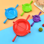 BESPORTBLE 4pcs Dumpling Press Cutter Set Large to Mini Plastic Dumpling Molds Kitchen Gadget for Home Cooking and Wonton Wrapping Random Color