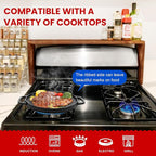 GGC Cast Iron Reversible Griddle, 12 inch Griddle Pan for Stove Tops, Gas Grills and Outdoor Cooking, Double-sided Griddle Plate with Baking Flat and Ribbed