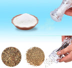 LHS Pepper Mill and Salt Shaker Set of 2 Salt and Pepper Mill Shaker with Adjustable Coarseness-Clear