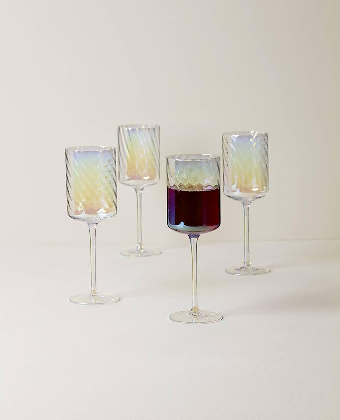 Lenox 897499 Tuscany Classics Iridescent Set of 4 Glasses - Red Wine