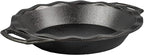 Lodge 9 Inch Cast Iron Pie Pan - PFAS-Free Pre-Seasoned Bakeware for Flaky Crusts, Deep Dish Pies, and Quiches - Dual Handle Design - Made in the USA