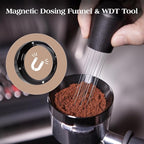 7 PCS Espresso Accessories Kit: 53.3mm Espresso Tamper, Coffee Distributor, Puck Screen, Dosing Funnel and WDT Tool, Espresso Tools Set Fits Breville 54mm Espresso Machines and Portafilters