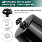 Coffee Machine Brewing Basket Bottom Spring Loaded Stopper Kits for Coffee Makers Brew Basket, Replacement for Mr. Coffee Hamilton Coffee Machine Accessory 990117900 990237500