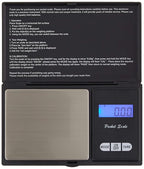 Digital Food Scales Precision 500g/0.01g, Small Pocket Ounces Grams, Portable Travel, Jewelry Scale (Battery Included)
