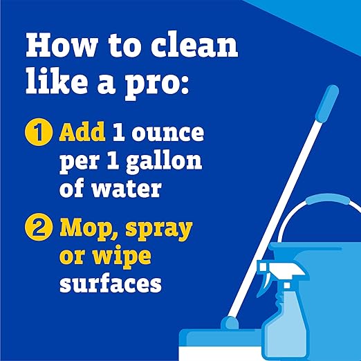 Pine Sol CloroxPro Multi-Surface Cleaner, All Purpose Cleaner, Lemon Fresh, 40 Fluid Ounces (Package May Vary)
