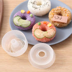 10 Pcs Onigiri Mold Set, Rice Mold Musubi Maker Mold Kit, Non Stick Musubi Maker Press Rice Ball Mold Shaker Donut Shaper Sushi Maker Tool for Kids Bento Lunch and Home DIY