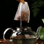 Fenshine 400 Pcs Tea Filter Bags Disposable Empty Tea Bags Drawstring Seal Tea Infusers Bag for Loose Leaf Teal