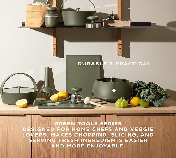 EVA SOLO | Salad Spinner, Green Tool | Danish Design & Functionality