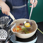 Stainless Steel Ladle, Berglander Soup Ladle, Cooking Ladle, Kitchen Ladle, Metal Soup Spoon For Cooking Non-Stick And Heat Resistant, Dishwasher Safe, Easy to Clean