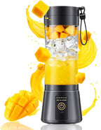 Cordless Personal Size Portable Blender - 380Ml Blender Smoothies and Shakes, BPA Free Traveling Juice Cup with Powerful Blending, Freshly Squeezed in Sports/Travel/Home