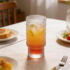 Large Capacity 16 oz Hobnail Drinking Glasses Set of 12, Vintage Glassware Drinking Glasses, Clear Water Glasses Tumbler, Cups for Kitchen, Juice, Beer, Cocktail, Whiskey
