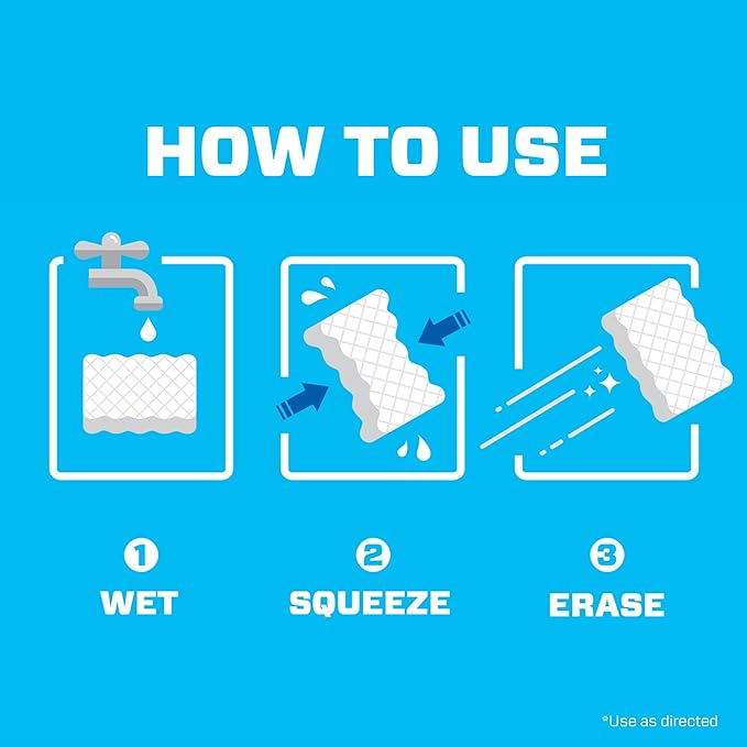 Mr. Clean Magic Eraser, Extra Durable | Multi Purpose Cleaner | 10 Count, Pack of 4
