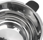 Electric Pressure Cooker, Alarm Valve, Anti-clogging Cover, 80KPA Stainless Steel Pressure Cooker for Gas Stove (7L)