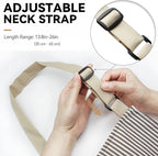 NLUS 2 Pack Cooking Aprons for Women with Pockets, Adjustable Kitchen Bib Aprons Chef Aprons for Women Men(Brown Pinstripes)