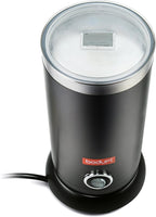 Bodum Electric Milk Frother Black 10oz | Non-Stick Interior | Stainless Steel Body | Auto Shut-Off | Pack of 2