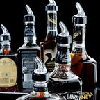 6 Pack Measured Liquor Pour Spout, Liquor Bottle Pourers, Measure Pour Spout for Liquor Bottles, Bottle Pourers for Alcohol, Shot Pourer Cocktail Liquor Dispenser Bar Bartending Tool -2oz/60ml