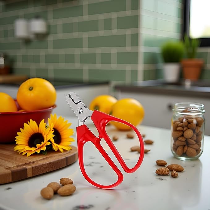 Red Melon Seed Cracker Plier, Sunflower Seeds Plier Opener - Seed Cracker Sheller Opener Peeling Pliers for Melon Seeds, Small Nuts, Specialty Tools and Gadgets Kitchen Utensils