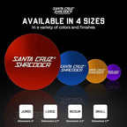Santa Cruz Shredder Metal Herb Grinder Knurled Top for Stronger Grip 3-Piece Large 2.7" (Purple)