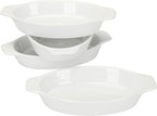 BIA Cordon Bleu Au Gratin Porcelain Baking Dish, Large, White (904998S4SIOC)