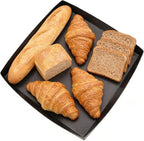 Professional-Grade 2-Pack PTFE Solid Oven Baskets, 11x11x1 Inch Non-Stick Solid Oven Trays for Commercial Kitchens & High-Volume Cooking