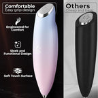 Zulay Kitchen Patented Tornado Triple Whisk Milk Frother with 4 Duracell Batteries – Handheld Foam Maker for Coffee, Lattes, Matcha & Hot Chocolate – Rich, Creamy Froth in Seconds - Orchid
