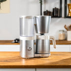 ZWILLING Enfinigy Drip Coffee Maker with Thermo Carafe 10 Cup, Awarded the SCA Golden Cup Standard, Silver