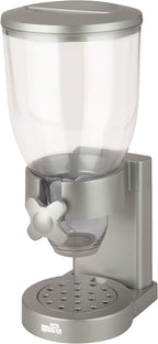Honey-Can-Do Zevro /GAT102 Indispensable Dry Food Dispenser, Single Control, Silver (Pack of 2)