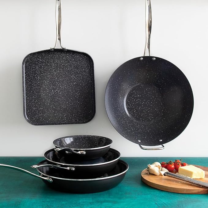 Nordic Ware Basalt Square Griddle, 11 Inch, Ceramic Nonstick