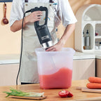 VEVOR 500W 12 Inch Heavy Duty Hand Mixer, Variable Speed Stick Mixer with 304 Stainless Steel Blade, Multi-Purpose Portable Mixer for Soup, Smoothie, Puree, Baby Food