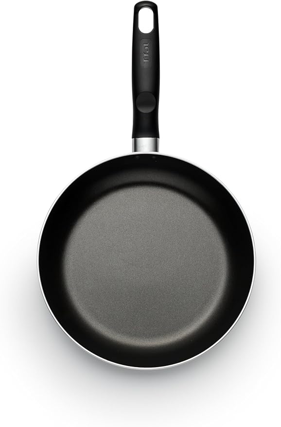 T-Fal Classic Nonstick Fry Pan Set 3 Piece: 8, 9.5, & 12 Inch, Oven Broiler Safe 350F, Kitchen Cookware Set, Pots and Pans Set Non Stick, Frying Pans, Skillets, Dishwasher Safe, Black