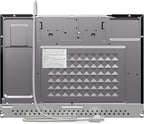 KoolMore 1.3 cu. ft. 24 inch Over The Range Stainless Steel Microwave (KM-MOT-OP1SS), 300 CFM Vent Hood Function, 1000W